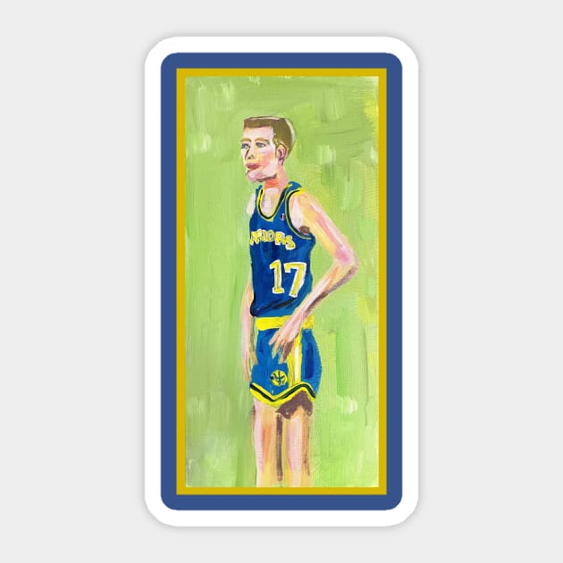 Chris Mullin Sticker by ElSantosWorld